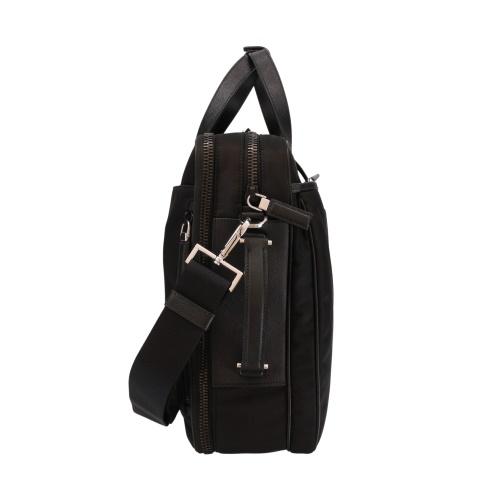 プラダ ビジネスバッグ メンズ トライアングルロゴ ブラック PRADA