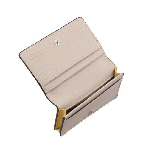 フルラ カードケース 名刺入れ レディース カメリア イエロー FURLA
