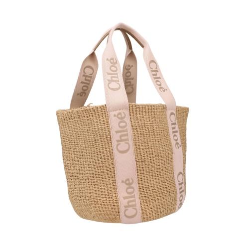 Chloe（クロエ） トートバッグ レディース ウッディ ラージ バスケット