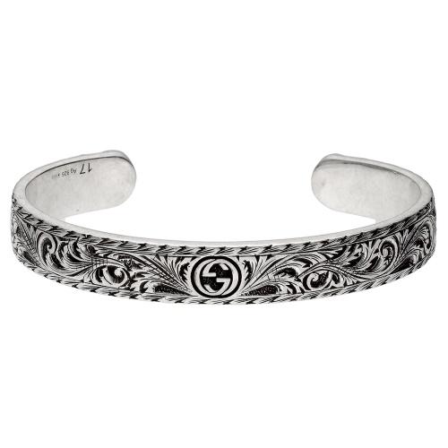 GUCCI（グッチ） ブレスレット バングル メンズ シルバー GUCCI 433575