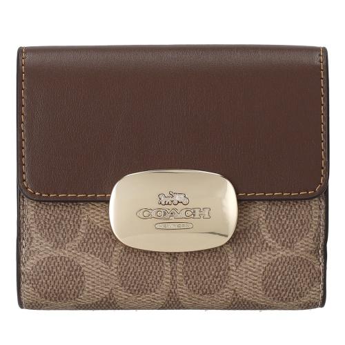 COACH 二つ折り財布 エライザ スモール ウォレット コーチ アウトレット 二つ折り財布 レディース エライザ スモール