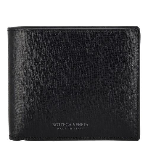 BOTTEGA VENETA（ボッテガ・ヴェネタ） 二つ折り財布 メンズ ブラック