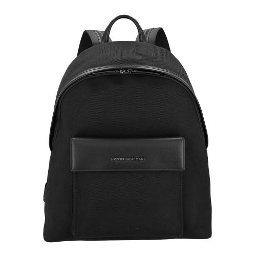 エンポリオアルマーニ EMPORIO ARMANI バッグ リュックサック バックパック デイパック EM001190 AF13809 UC001 メンズ ブラック バッグ エンポリオアルマーニ バックパック リュックサック メンズ ブラック