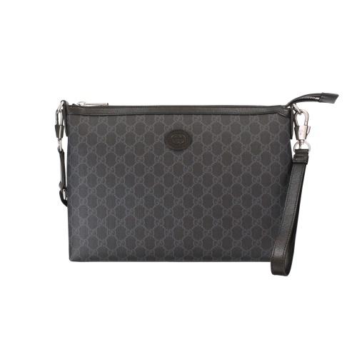 GUCCI（グッチ） セカンドバッグ メンズ ブラック GUCCI 792084 92THN