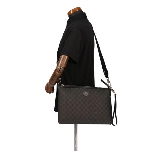GUCCI（グッチ） セカンドバッグ メンズ ブラック GUCCI 792084 92THN