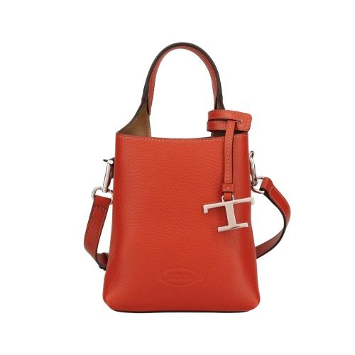 TOD'S（トッズ） ショルダーバッグ レディース Tタイムレス オレンジ