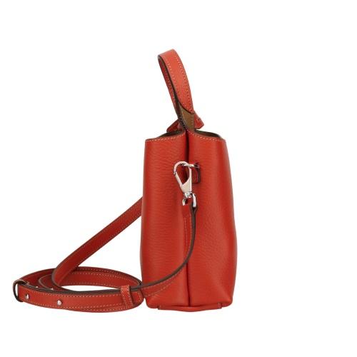 TOD'S（トッズ） ショルダーバッグ レディース Tタイムレス オレンジ