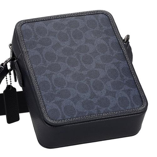 COACH コーチ　ビジネスバッグ　ショルダー　2way レザー　ネイビー　希少 COACH（コーチ） ショルダーバッグ メッセンジャーバッグ メンズ