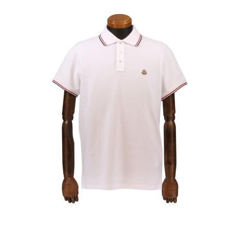 MONCLER（モンクレール） ポロシャツ メンズ SS POLO ホワイト MONCLER 