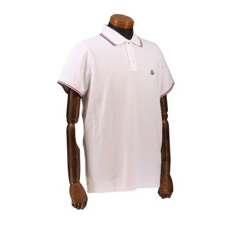 MONCLER（モンクレール） ポロシャツ メンズ SS POLO ホワイト MONCLER 