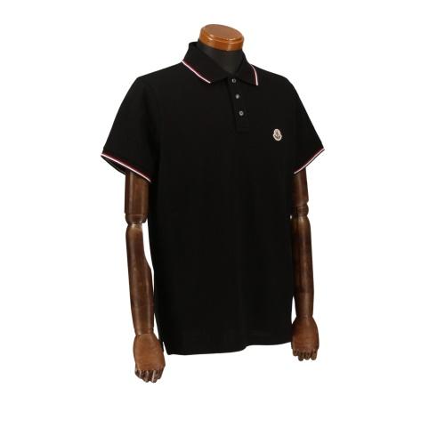 モンクレール ポロシャツ メンズ SS POLO ブラック MONCLER K1 091 8A703 00 84556 Lサイズの画像