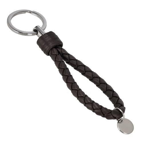 ボッテガヴェネタ キーリング メンズ レディース イントレチャート ブラック BOTTEGA VENETA 113539 V3UN1 2111_2