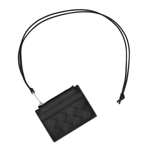 ボッテガヴェネタ コインケース メンズ イントレチャート ブラック BOTTEGA VENETA 620344 V3US3 8803の画像