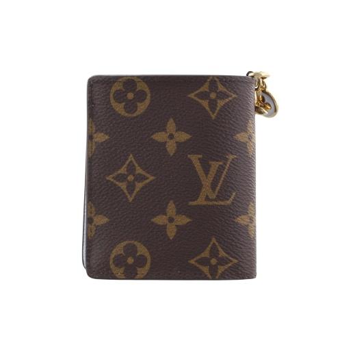 LOUIS VUITTON 二つ折り財布 モノグラム ブラウン ルイヴィトン モノグラム 二つ折り財布 ブラウン - メルカリ