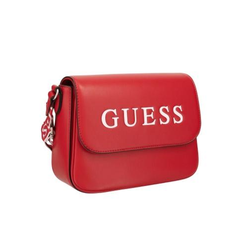GUESS（ゲス） ショルダーバッグ レディース MIRRI レッド GUESS