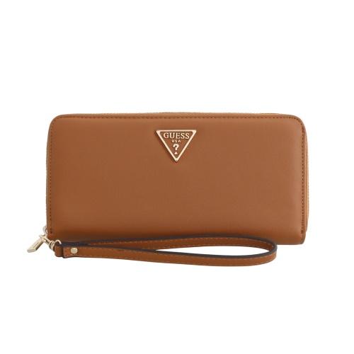 GUESS 財布 ゲス 長財布 レディース KATYA / SLG LARGE ZIP AROUND ブルー GUESS
