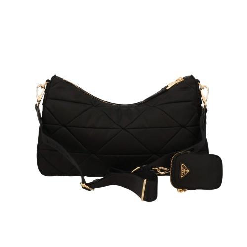 PRADA（プラダ） ショルダーバッグ レディース ブラック PRADA 1BC232