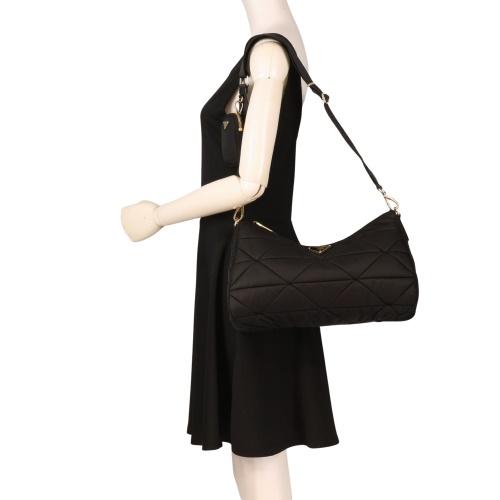 PRADA（プラダ） ショルダーバッグ レディース ブラック PRADA 1BC232