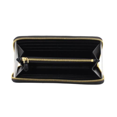 プラダ 長財布 レディース VIT.DAINO ブラック PRADA 1ML506 2BBE F0632 NERO 1の画像