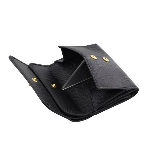 極美品✨ PRADA サフィアーノレザー 三つ折り財布 1mh043 プラダ PRADA PRADA 三つ折り財布 1MH043 QHH サフィアーノ （F0002