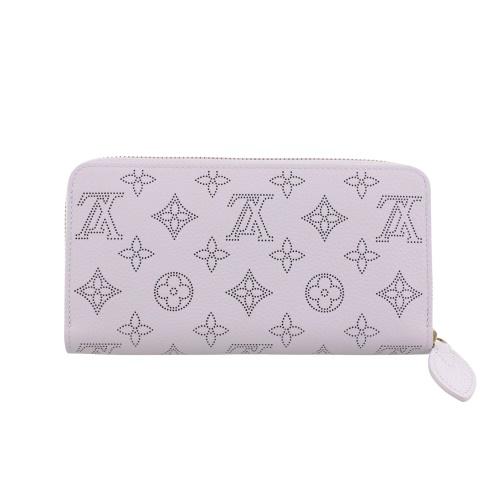 ルイヴィトン 長財布 マヒナ ジッピー・ウォレット パープル LOUIS