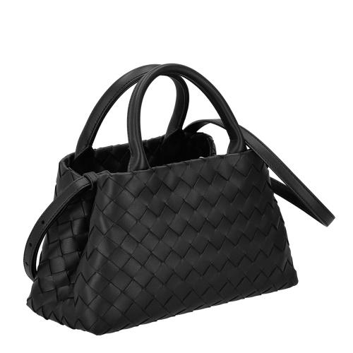 ■BOTTEGA VENETA（ボッテガ）良品 /ハンドバッグ/ ブラック 黒 BOTTEGA VENETA（ボッテガ・ヴェネタ） ハンドバッグ レディース BLACK
