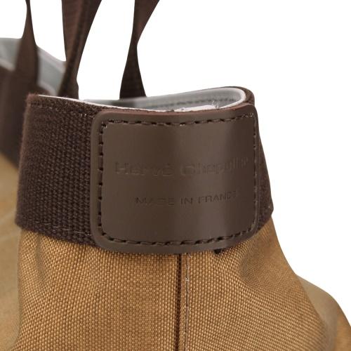 エルベシャプリエ ハンドバッグ レディース ブラウン Herve Chapelier 707C 62A BEIGE/69 MOKAの画像