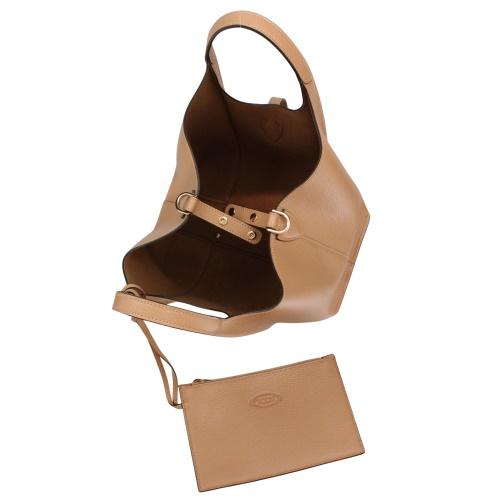 トッズ ハンドバッグ レディース Tタイムレス T TIMELESS ブラウン TOD’S XBWTSBA9100XSO C811 LIGHT BROWN_2