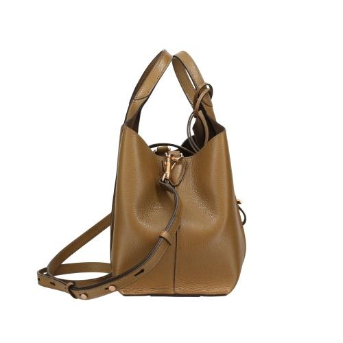 トッズ ハンドバッグ レディース Tタイムレス T TIMELESS ブラウン TOD’S XBWTSBA9100XSO S411 KHAKI BROWN_5