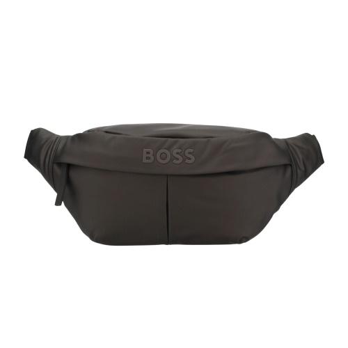 ヒューゴボス ボディバッグ メンズ STORMY BELTBAG ブラック HUGO BOSS