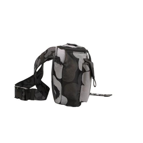 マリメッコ ボディバッグ レディース SLING BAG M UNIKKO ウニッコ ブラック marimekko 94810 990 Grey/Dark Grey/Blackの画像