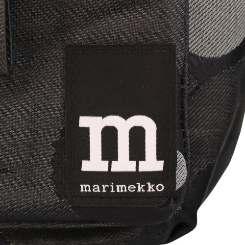 マリメッコ ボディバッグ レディース SLING BAG M UNIKKO ウニッコ ブラック marimekko 94810 990 Grey/Dark Grey/Blackの画像