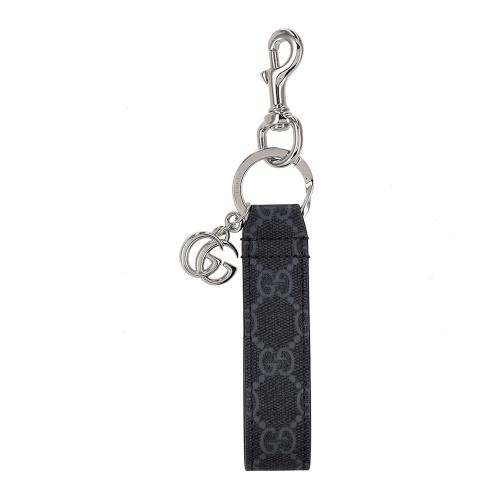 GUCCI（グッチ） キーリング メンズ ブラック GUCCI 817305 JAAH3 8146