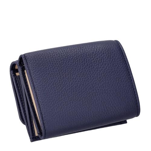 ブルガリ 三つ折り財布 レディース ブルー BVLGARI 292966 Blue Darkの画像