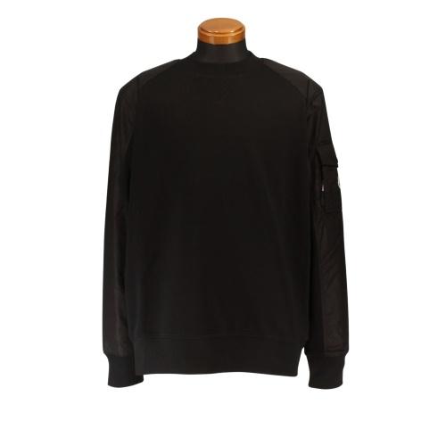 モンクレール トレーナー メンズ SWEATSHIRT ブラック MONCLER K2091 8G00049 999 BLACKの画像