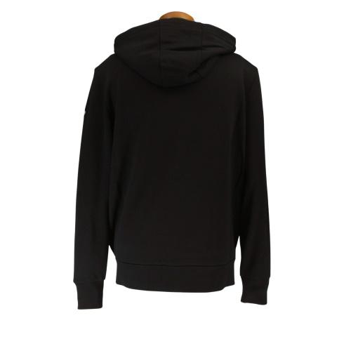 モンクレール パーカー ジップアップフーディー メンズ SWEATSHIRT ブラック MONCLER K2091 8G00072 999 BLACKの画像