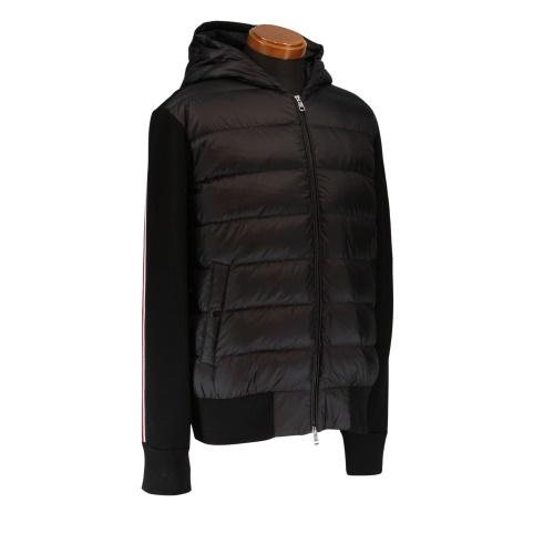 モンクレール カーディガン ブルゾン ニット ダウン アウター メンズ CARDIGAN TRICOT ブラック MONCLER I2 091 9B000 08 M1131 999 BLACK サイズMの画像