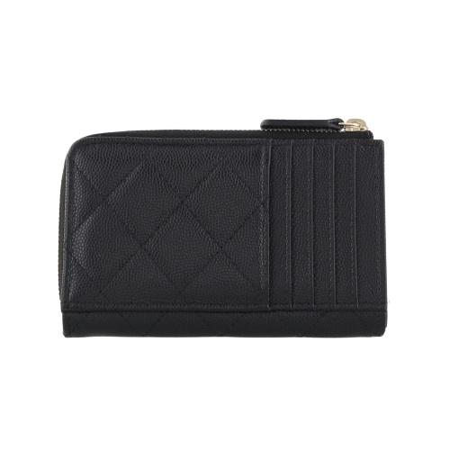 シャネル コインケース レディース ブラック CHANEL AP4091 B16988 94305の画像