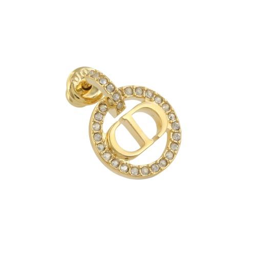クリスチャンディオール ピアス レディース Petit CD ゴールド Christian Dior E2354WOMCY D03S ゴールドの画像