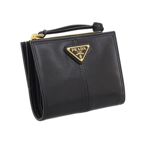 プラダ 1ML050 財布 PRADA（プラダ） 二つ折り財布 レディース ソフトルックスレザー PRADA
