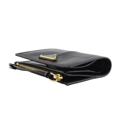 PRADA（プラダ） 二つ折り財布 レディース ソフトルックスレザー PRADA