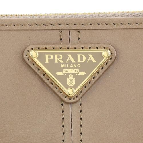 PRADA（プラダ） 二つ折り財布 レディース ソフトルックスレザー PRADA