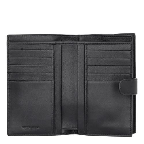 ボッテガヴェネタ 二つ折り財布 メンズ ブラック BOTTEGA VENETA 121060 V3UN1 8803の画像