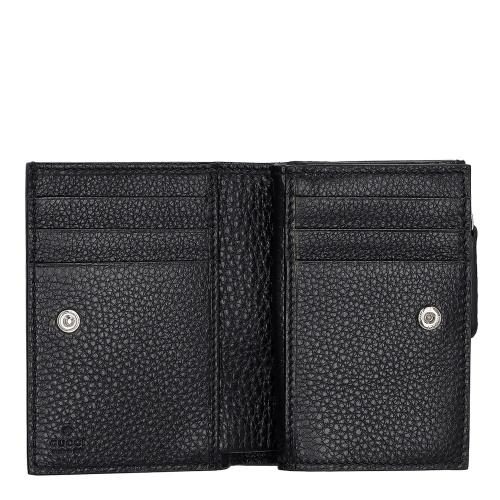 GUCCI（グッチ） 二つ折り財布 レディース GGエンブレム ミディアム