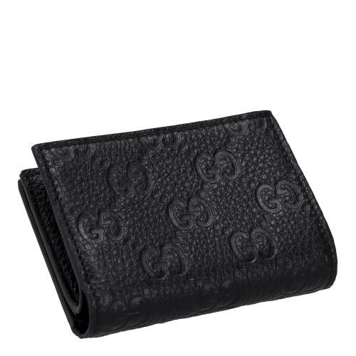 GUCCI（グッチ） 二つ折り財布 レディース GGエンブレム ミディアム