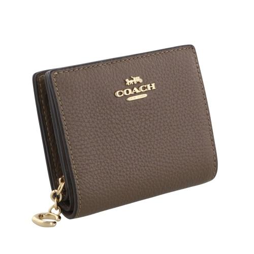 COACH（コーチ） アウトレット 二つ折り財布 レディース スナップ