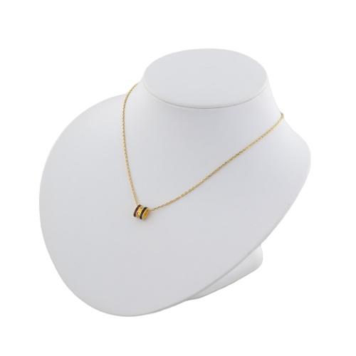 エルメス ネックレス レディース MINI POP H ロカバール ネックレス ブラウン HERMES H100066F GALAXIE/GD_4