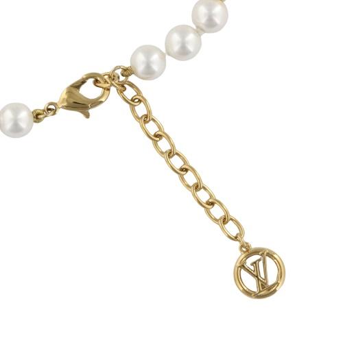 ルイヴィトン ブレスレット ・マイ LV パール LOUIS VUITTON M1129A ゴールドの画像