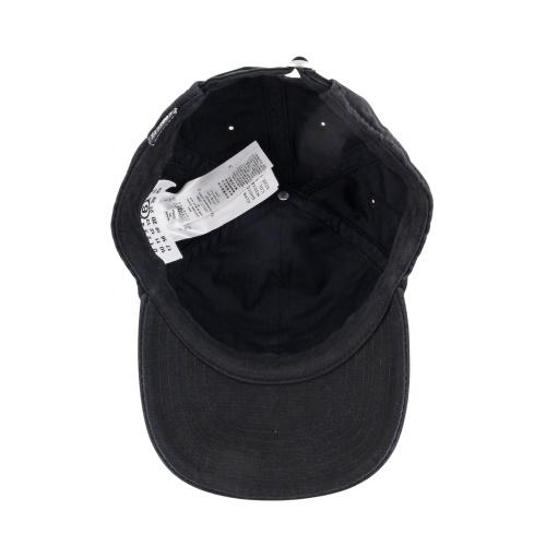 エムエム 6 メゾンマルジェラ キャップ 帽子 メンズ ブラック MM6 Maison Margiela SH0TC0008M35346 900 BLACKの画像