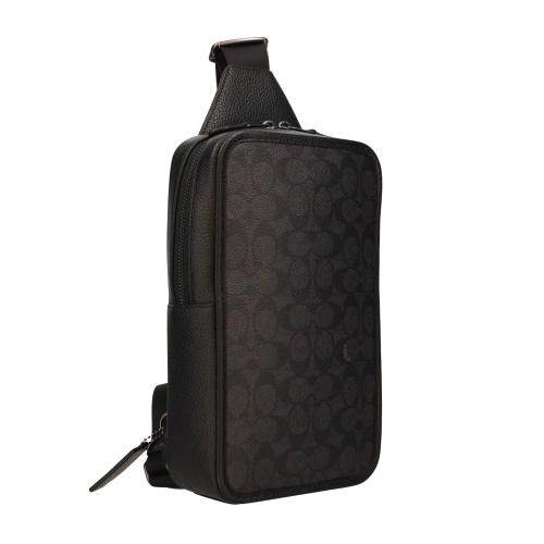 パ*ン様 COACH ボディバッグ ブラック COACH（コーチ） アウトレット ボディバッグ メンズ サリバン パック
